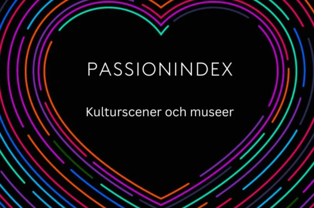 Passionindex 2024 – Kulturscenerna och museerna som engagerar mest!